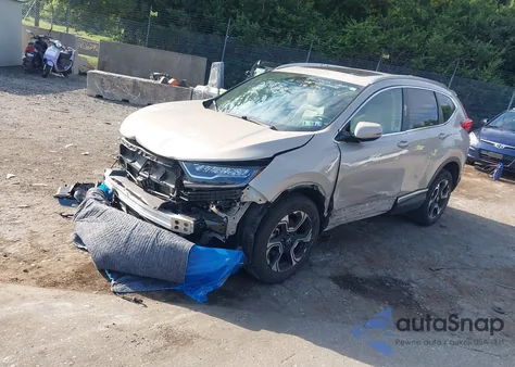 2018 Honda Cr-V Touring из США, поврежденный, VIN 2HKRW2H97JH676311